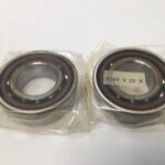 Angular Contact Bearing – 25 mm ID, 52 mm OD, 15 mm Width, Open, 15°, Light preload.
