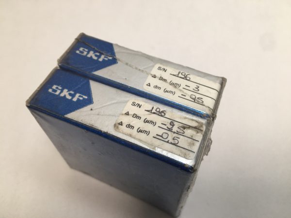 SKF 7005-CC/PA9BDT Angular Bearing 25x47x12 mm 7005-CC-PA9B-DT Italy 2 pcs