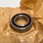 Angular Contact Ball Bearing – 25 mm ID, 47 mm OD, 12 mm Width, Open, 15°, Light preload.