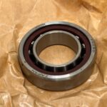 Angular Contact Ball Bearing – 25 mm ID, 47 mm OD, 12 mm Width, Open, 15°, Light preload.