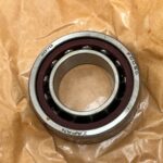 Angular Contact Ball Bearing – 25 mm ID, 47 mm OD, 12 mm Width, Open, 15°, Light preload.