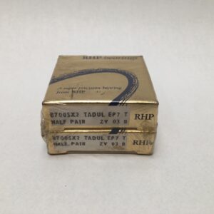 Angular Contact Bearing - 25 mm ID, 47 mm OD, 12 mm Width, Open, 15°, Light preload.