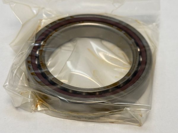 Angular Contact Ball Bearing – Straight Bore, 55 mm ID, 80 mm OD, 13 mm Width, Open, 15° Contact Angle, Light Preload.