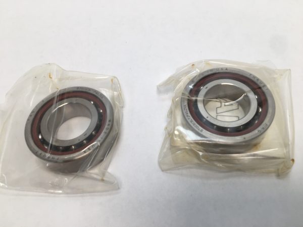 Angular Contact Ball Bearing – 17 mm ID, 35 mm OD, 10 mm Width, Open, 15°, Light Preload