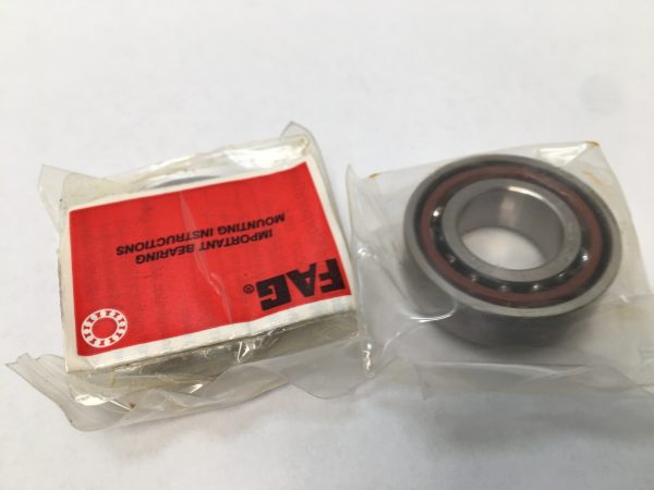 Angular Contact Ball Bearing – 17 mm ID, 35 mm OD, 10 mm Width, Open, 15°, Light Preload