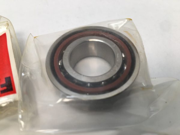 Angular Contact Ball Bearing – 17 mm ID, 35 mm OD, 10 mm Width, Open, 15°, Light Preload