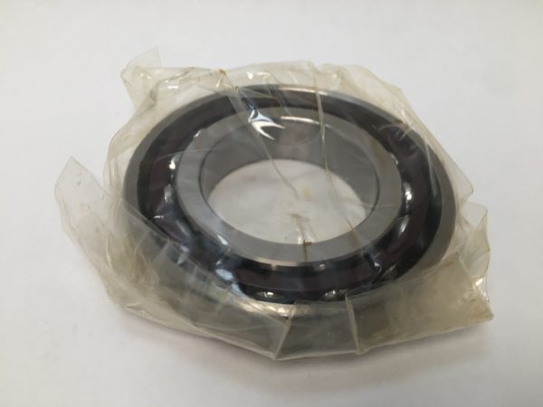 Angular Contact Ball Bearing – Straight Bore, 65 mm ID, 120 mm OD, 23 mm Width, Open, 15° Contact Angle, Heavy Preload.