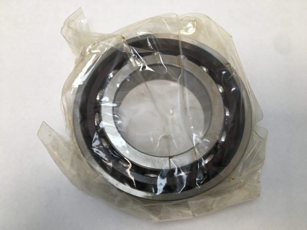 Angular Contact Ball Bearing – Straight Bore, 65 mm ID, 120 mm OD, 23 mm Width, Open, 15° Contact Angle, Heavy Preload.