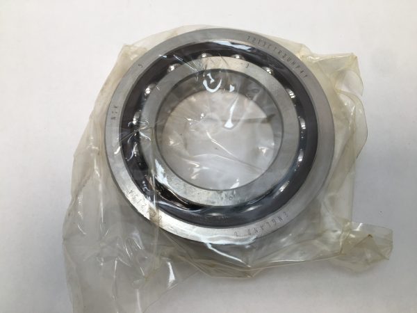 Angular Contact Ball Bearing – Straight Bore, 65 mm ID, 120 mm OD, 23 mm Width, Open, 15° Contact Angle, Heavy Preload.