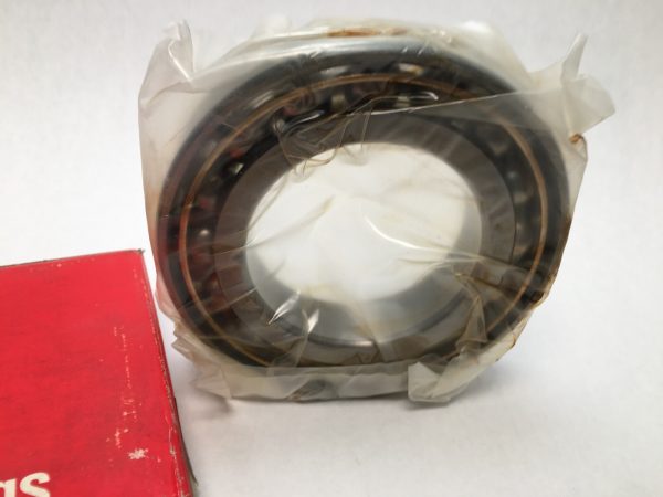 Angular Contact Ball Bearing – 75 mm ID, 135 mm OD, 25 mm Width, Open, 40° Contact Angle.