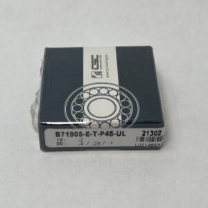 Angular Contact Ball Bearing - 25 mm ID, 42 mm OD, 9 mm Width, Open, 25°, Light preload.