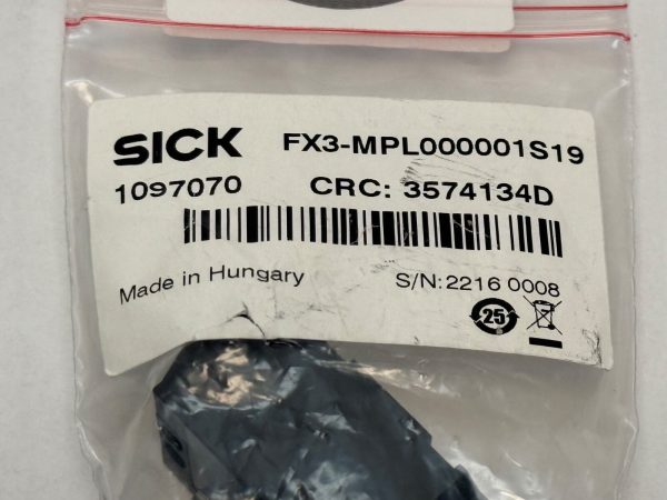 SICK FX3-MPL000001S19 Connector FX3MPL000001S19