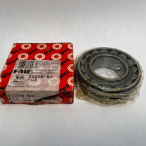 Spherical Roller Bearing - Straight, 40 mm ID, 80 mm OD, 23 mm Width, Open, C3 Internal Clearance