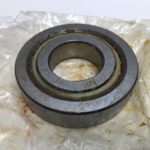 Angular Contact Ball Bearing – Ball Screw Support, 40 mm ID, 90 mm OD, 20 mm Width, 60° Contact Angle, Light Preload.