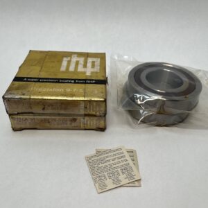 Angular contact bearing - 40 mm ID, 80 mm OD, 18 mm Width, Open, 15° Contact Angle, Light Preload.