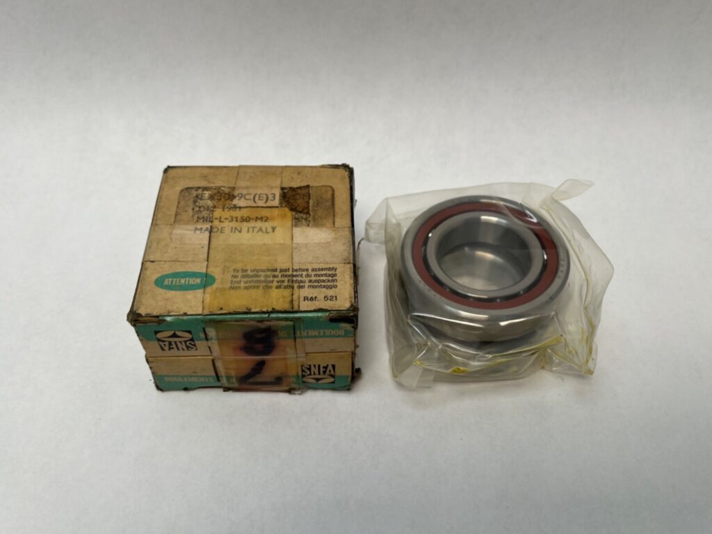 Angular Contact Ball Bearing – Straight Bore, 30 mm ID, 55 mm OD, 13 mm Width, Open, 15° Contact Angle, Without Snap Ring