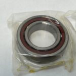 Angular Contact Ball Bearing – Straight Bore, 30 mm ID, 55 mm OD, 13 mm Width, Open, 15° Contact Angle, Without Snap Ring