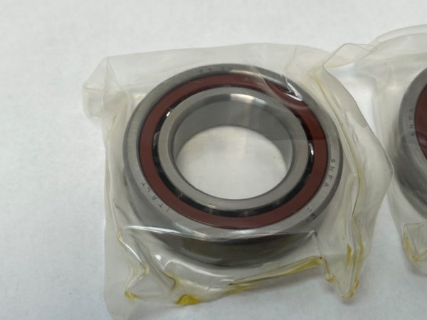 Angular Contact Ball Bearing – Straight Bore, 30 mm ID, 55 mm OD, 13 mm Width, Open, 15° Contact Angle, Without Snap Ring