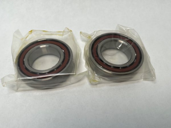 Angular Contact Ball Bearing – Straight Bore, 30 mm ID, 55 mm OD, 13 mm Width, Open, 15° Contact Angle, Without Snap Ring
