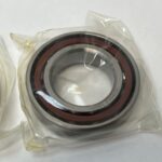 Angular Contact Ball Bearing – Straight Bore, 30 mm ID, 55 mm OD, 13 mm Width, Open, 15° Contact Angle, Without Snap Ring