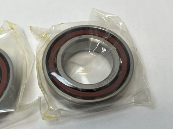 Angular Contact Ball Bearing – Straight Bore, 30 mm ID, 55 mm OD, 13 mm Width, Open, 15° Contact Angle, Without Snap Ring