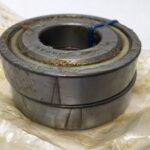 Angular Contact Ball Bearing – Straight Bore, 40 mm ID, 90 mm OD, 20 mm Width, Open, 60° Contact Angle, Without Snap Ring