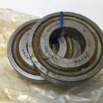 Angular Contact Ball Bearing – Straight Bore, 40 mm ID, 90 mm OD, 20 mm Width, Open, 60° Contact Angle, Without Snap Ring