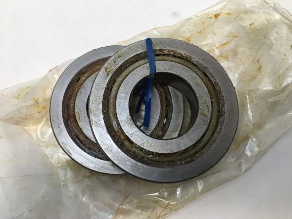 Angular Contact Ball Bearing – Straight Bore, 40 mm ID, 90 mm OD, 20 mm Width, Open, 60° Contact Angle, Without Snap Ring