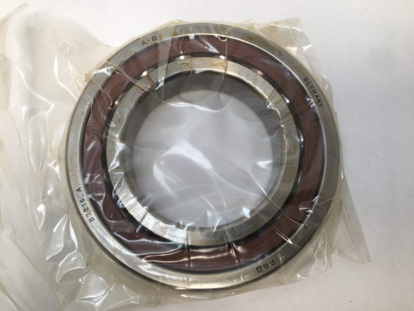 Angular Contact Ball Bearing – 80 mm ID, 140 mm OD, 26 mm Width, Open, 15° Contact Angle, Light Preload.