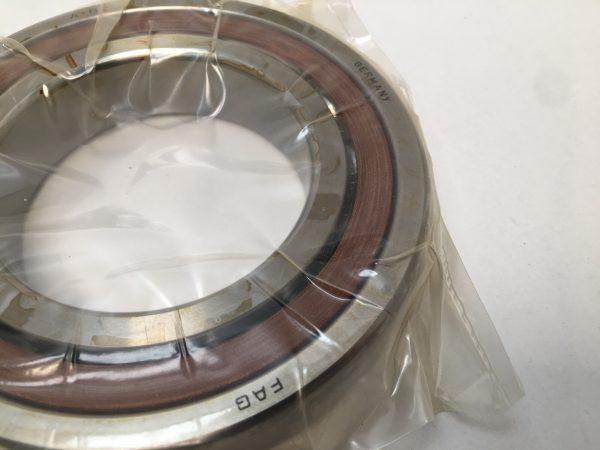Angular Contact Ball Bearing – 80 mm ID, 140 mm OD, 26 mm Width, Open, 15° Contact Angle, Light Preload.
