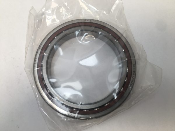 Angular Contact Ball Bearing – Straight Bore, 65 mm ID, 90 mm OD, 13 mm Width, Open, 15° Contact Angle, Light Preload.