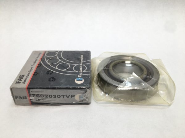 Angular contact bearing – 30 mm ID, 62 mm OD, 16 mm Width, Open, 60°.