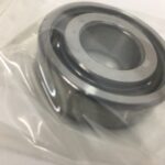 Axial Angular Contact Ball Bearing – Ball Screw Support, 20 mm ID, 47 mm OD, 14 mm Width, 60° Contact Angle.