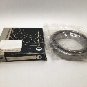 Super Precision Angular Contact Ball Bearing - Straight Bore, 90 mm ID, 140 mm OD, 24 mm Width, Open, 15° Contact Angle, Universal Pairing, Light Preload.