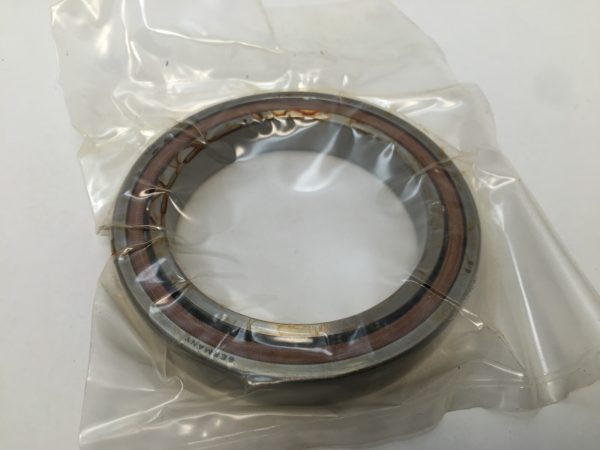 Angular Contact Ball Bearing – Straight Bore, 75 mm ID, 105 mm OD, 16 mm Width, Open, 15° Contact Angle, Light Preload.