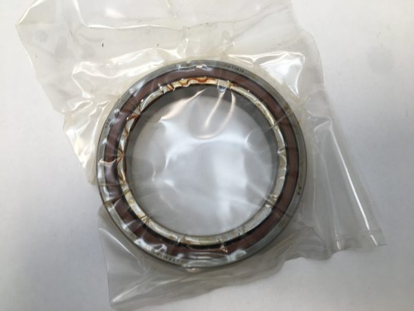 Angular Contact Ball Bearing – Straight Bore, 75 mm ID, 105 mm OD, 16 mm Width, Open, 15° Contact Angle, Light Preload.