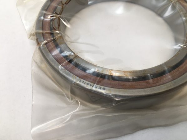 Angular Contact Ball Bearing – Straight Bore, 75 mm ID, 105 mm OD, 16 mm Width, Open, 15° Contact Angle, Light Preload.