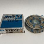Deep Groove Ball Bearing – Straight Bore, 50 mm ID, 110 mm OD, 27 mm Width, Open, C2 Clearance, P5 Precision.