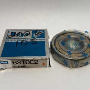 Deep Groove Ball Bearing - Straight Bore, 50 mm ID, 110 mm OD, 27 mm Width, Open, C2 Clearance, P5 Precision.