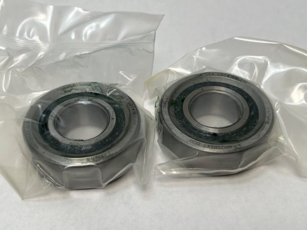 Ball Screw Support Bearing – 20 mm ID, 47 mm OD, 15 mm Width, Open, 60° Contact Angle.
