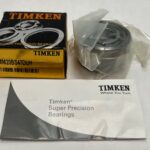 Ball Screw Support Bearing – 20 mm ID, 47 mm OD, 15 mm Width, Open, 60° Contact Angle.