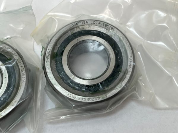Ball Screw Support Bearing – 20 mm ID, 47 mm OD, 15 mm Width, Open, 60° Contact Angle.