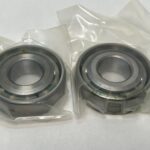 Ball Screw Support Bearing – 20 mm ID, 47 mm OD, 15 mm Width, Open, 60° Contact Angle.