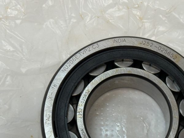 FAG NU206E.TVP2.C3 Cylindrical Bearing NU206ETVP2C3 NU206 30x62x16 mm