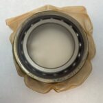 Angular Contact Ball Bearing – Straight Bore, 55 mm ID, 100 mm OD, 21 mm Width, Open, 15° Contact Angle, Light Preload.