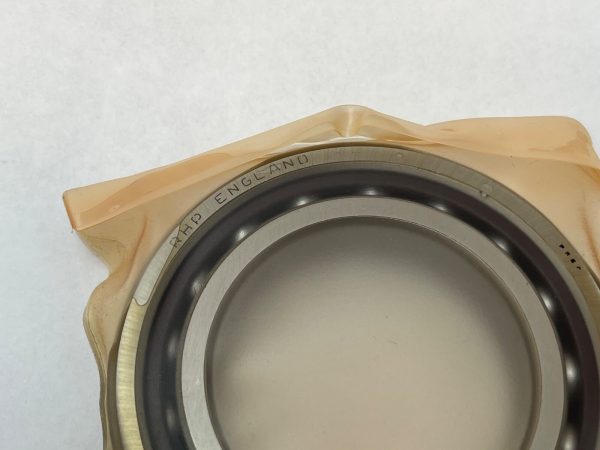 Angular Contact Ball Bearing – Straight Bore, 55 mm ID, 100 mm OD, 21 mm Width, Open, 15° Contact Angle, Light Preload.