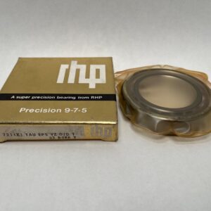 Angular Contact Ball Bearing - Straight Bore, 55 mm ID, 100 mm OD, 21 mm Width, Open, 15° Contact Angle, Light Preload.