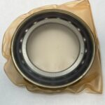 Angular Contact Ball Bearing – Straight Bore, 55 mm ID, 100 mm OD, 21 mm Width, Open, 15° Contact Angle, Light Preload.
