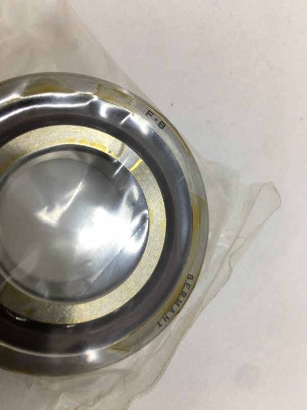 Angular Contact Ball Bearing – Straight Bore, 25 mm ID, 52 mm OD, 15 mm Width, Open, 15° Contact Angle, Light Preload.