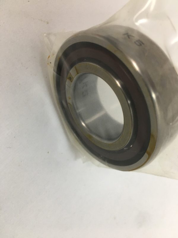 Angular Contact Ball Bearing – Straight Bore, 25 mm ID, 52 mm OD, 15 mm Width, Open, 15° Contact Angle, Light Preload.